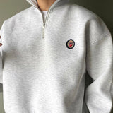 Casual™ herensweater met ritskraag | Sportief en comfortabel | Perfect voor elke dag