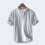 Anton | Zomershirt voor Heren met Streepdessin
