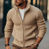 Jozef™ gebreid vest met rits