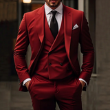 Driedelig kostuum – elegante blazer, gilet en broek voor formele gelegenheden