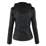 Flavia | Stevige en elegante leren jas