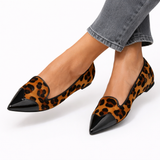 Avera - Loafers met luipaardcharme