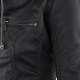 Flavia | Stevige en elegante leren jas
