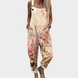 Comfortabele tuinbroek met print
