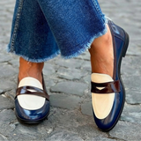 Claudia | Loafers met contrast