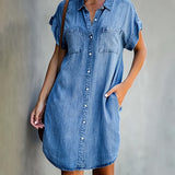 Helen | Blousejurk met knoopsluiting