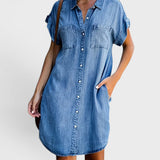 Helen | Blousejurk met knoopsluiting