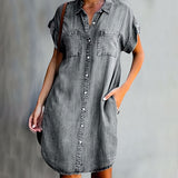 Helen | Blousejurk met knoopsluiting