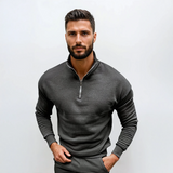 Lorenzo Bianchi | Luxe herentrui met korte rits en tijdloze stijl