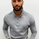 Lorenzo Bianchi | Luxe herentrui met korte rits en tijdloze stijl
