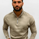 Lorenzo Bianchi | Luxe herentrui met korte rits en tijdloze stijl