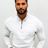 Lorenzo Bianchi | Luxe herentrui met korte rits en tijdloze stijl