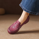 Galea | Loafers van echt leer