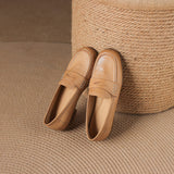 Galea | Loafers van echt leer