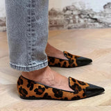 Avera - Loafers met luipaardcharme