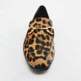 Adrianna - Opvallende loafer met luipaardprint