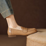 Galea | Loafers van echt leer