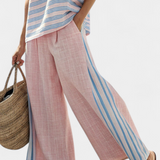 Flaminia - Elegant Blauw en Zachte Broek