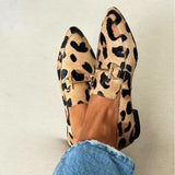 Eloise - Moderne platte schoen in savannestijl