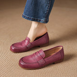 Galea | Loafers van echt leer