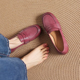 Galea | Loafers van echt leer