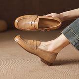 Galea | Loafers van echt leer