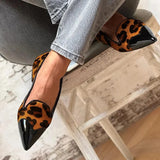 Avera - Loafers met luipaardcharme