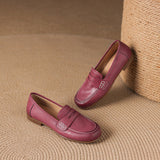 Galea | Loafers van echt leer