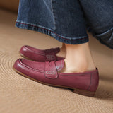 Galea | Loafers van echt leer