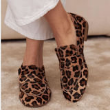 Virelle - Moderne schoenen met luipaardprint