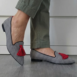 Sasha - Klassieke schoenen met franjes