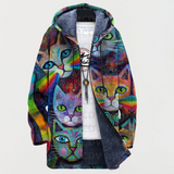 Finley | Sweatshirt met Regenboogkat