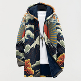 Wren | Sweatshirt met Zonsopgangpatroon