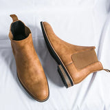 Floris™ minimalistische chelsea boots voor heren