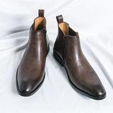 Hans™ minimalistische chelsea boots voor heren
