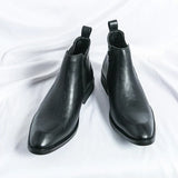 Hans™ minimalistische chelsea boots voor heren
