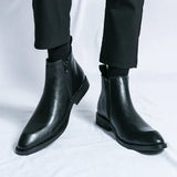 Hans™ minimalistische chelsea boots voor heren