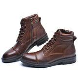 Harm™ stevige boots voor heren met rits en veters