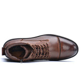 Harm™ stevige boots voor heren met rits en veters