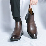 Hans™ minimalistische chelsea boots voor heren
