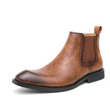 Hans™ minimalistische chelsea boots voor heren