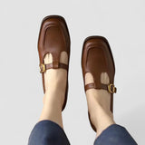 Elizabeth – Orthopedische Mary Jane Schoenen met T-Band