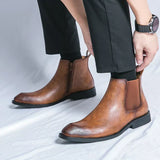 Hans™ minimalistische chelsea boots voor heren