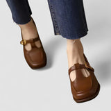 Elizabeth – Orthopedische Mary Jane Schoenen met T-Band