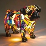 Stralende mops