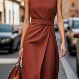 Clara | Elegante jurk met ronde hals