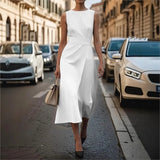 Clara | Elegante jurk met ronde hals