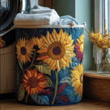 Zonnebloem | Handgemaakte Wasmand