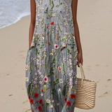 Jade - Jurk met Wilde Bloemen