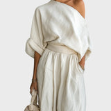 Mila - Tweedelige Set met schouderloze Top